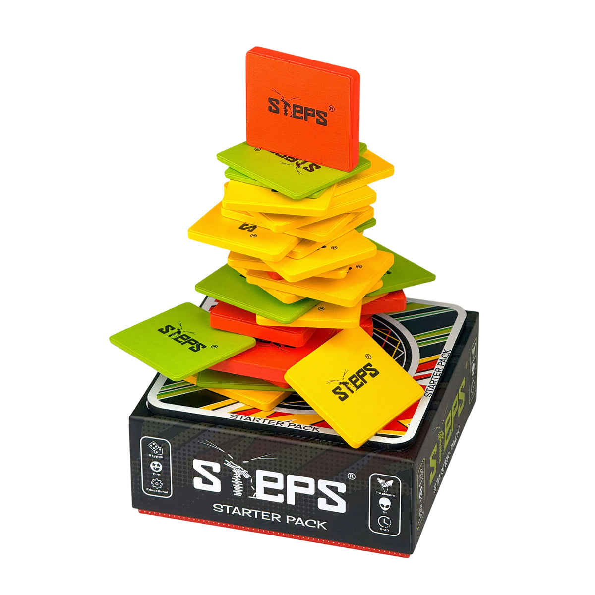 Steps Starter Pack 1-4 players (Material - Wood)