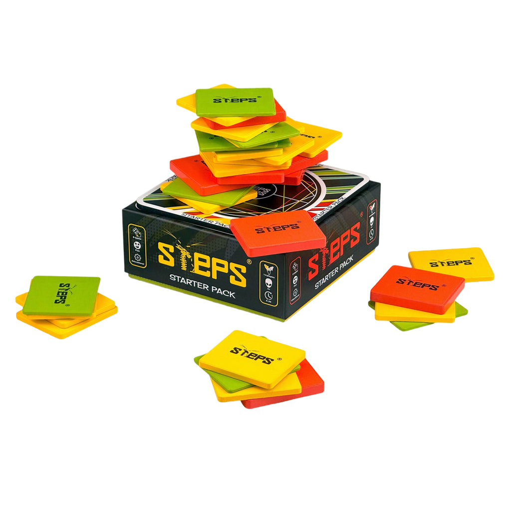 Steps Starter Pack 1-4 players (Material - Wood)