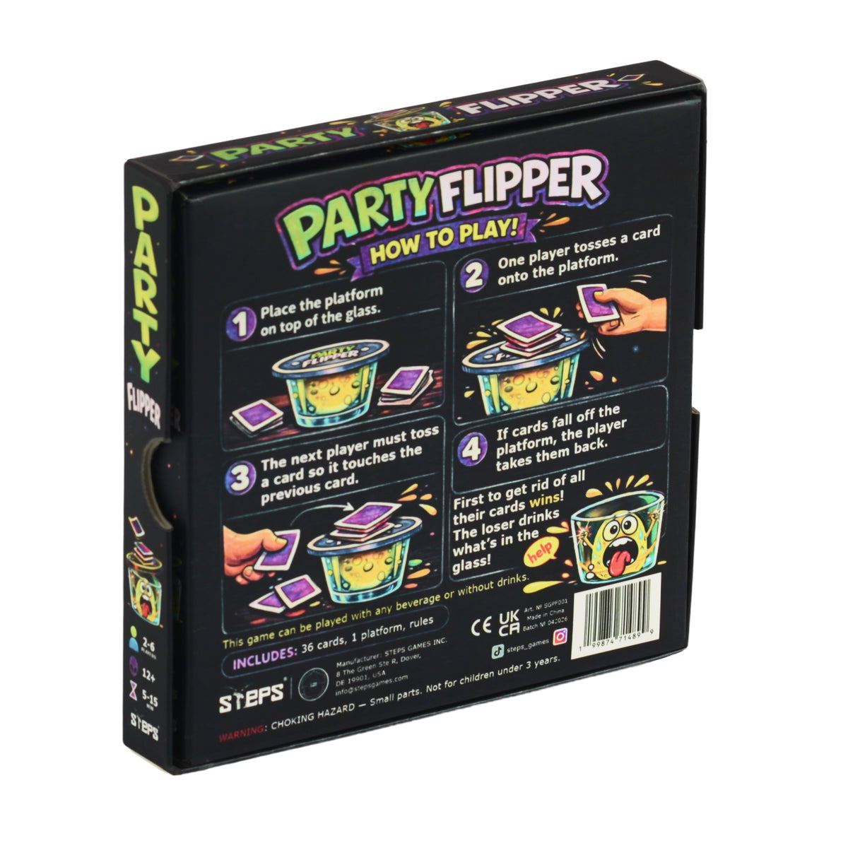 Party Flipper 2-6 Players (Material - Cardboard)