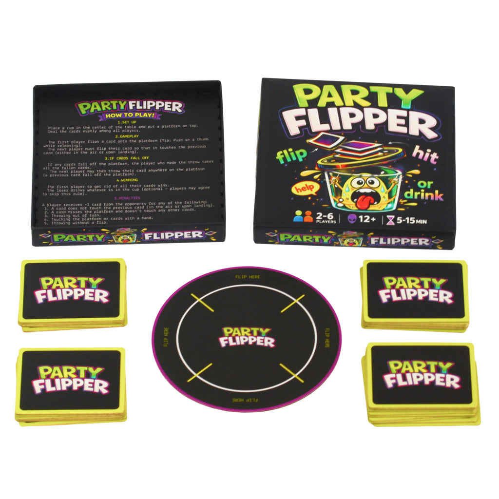 Party Flipper 2-6 Players (Material - Cardboard)